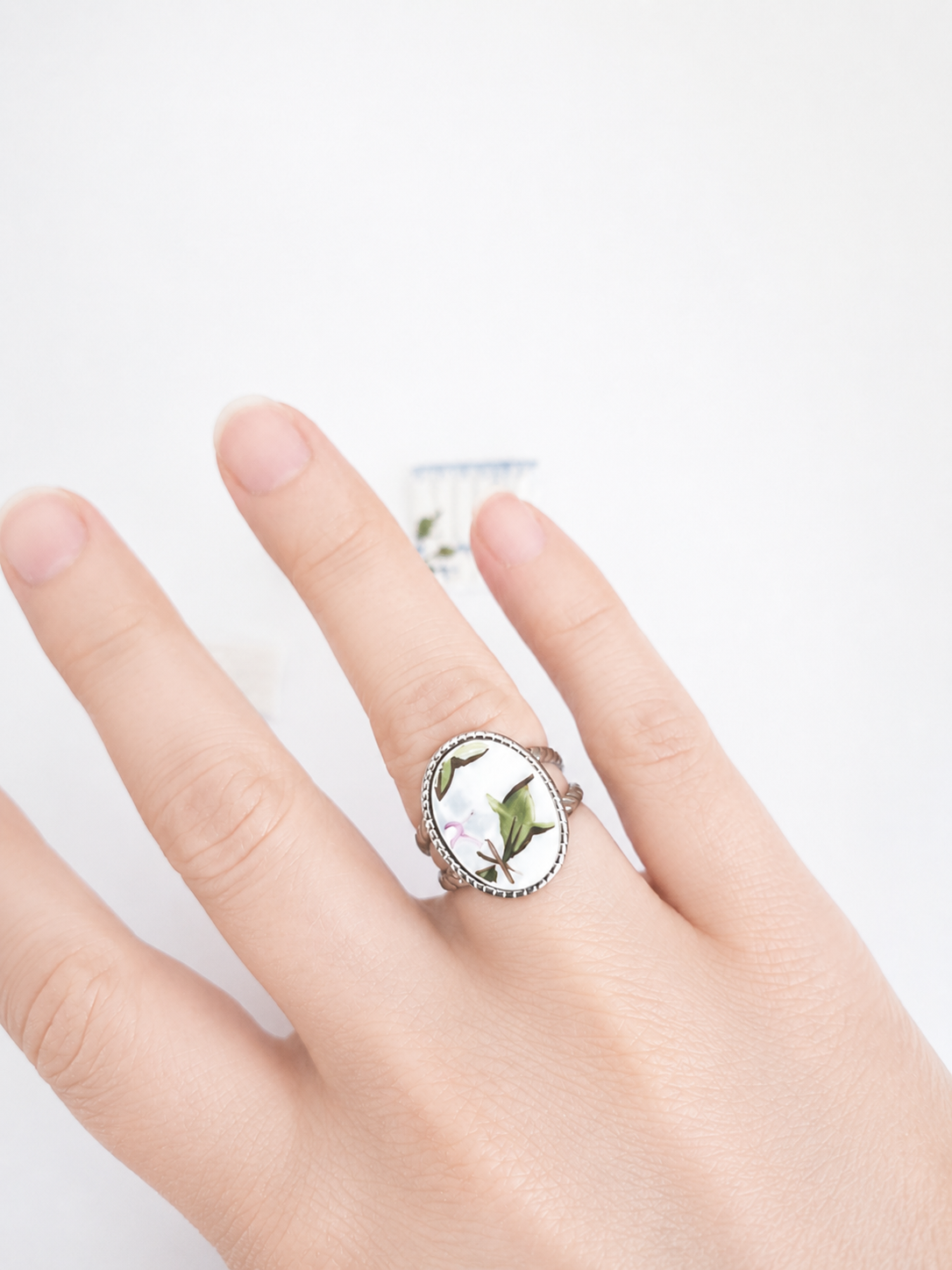 Anillo Escuma hojas - Imagen 2